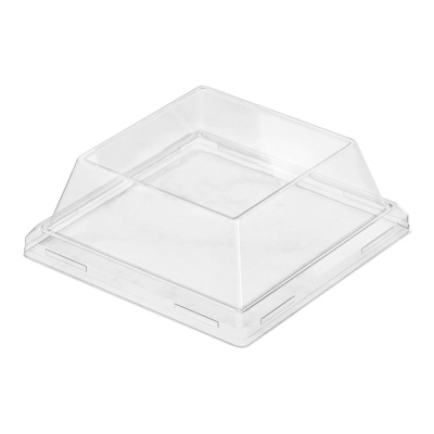Крышка-пластиковая-купольная-прямоуг-для-контейнера-бумажного-550-мл-130х130-1ЕА