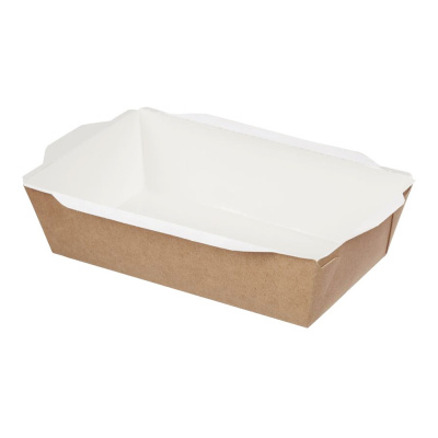 Контейнер-бумажный-800-мл-209х127х55-прямоуг-крафтбелый-без-крышки-OSQ