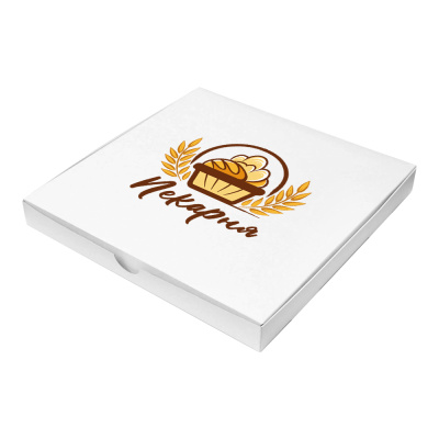 Коробка-под-пиццу-420х420х40-микрогофрокартон-белый-бурый-Т-23