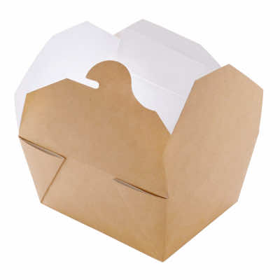 Контейнер-бумажный-600-мл-113х90х64-крафт-белый-FOLD-BOX