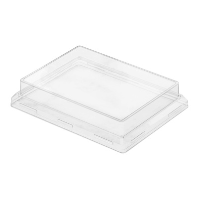 Крышка-пластиковая-купольная-прямоуг-для-контейнера-бумажного-500-мл-160х120-1ЕА