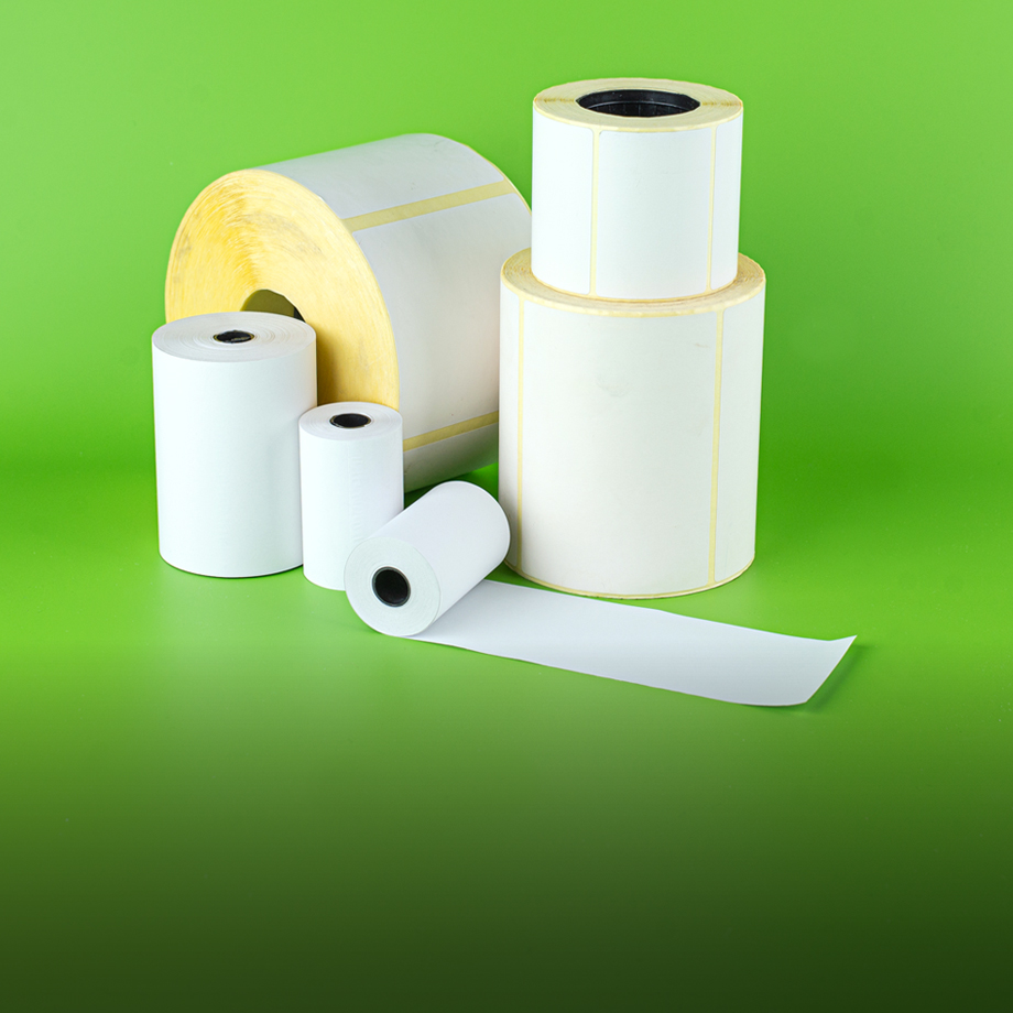 Чековая лента, термоэтикетка и этикет-лента