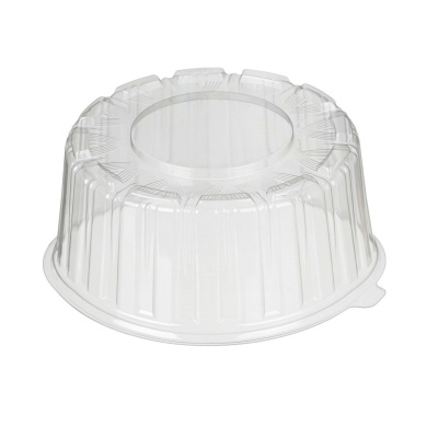 Крышка для тортницы круглая d-200 h-90 прозрачная Т-165КН Комус